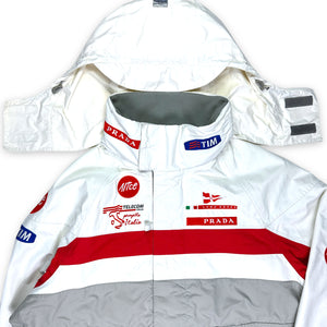 プラダ ルナ ロッサ チャレンジ 2003 フード付きレーシング ジャケット - 特大