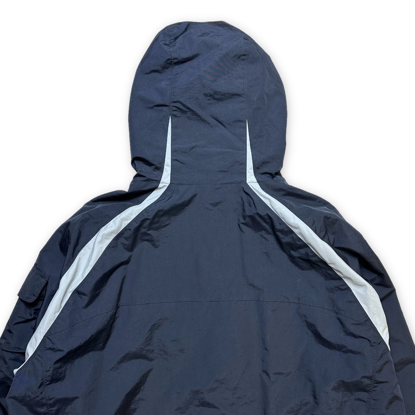 Veste Nike réversible en nylon/polaire du début des années 2000 - Extra Extra Large