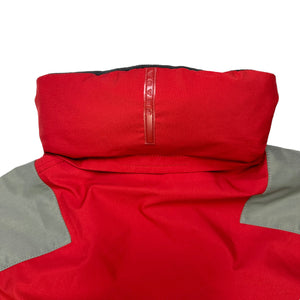Prada Sport Luna Rossa Bright Red Gore-Tex Skii Jacket - Large