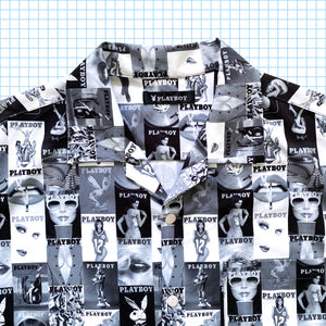 Chemise de collage de couverture de magazine Playboy