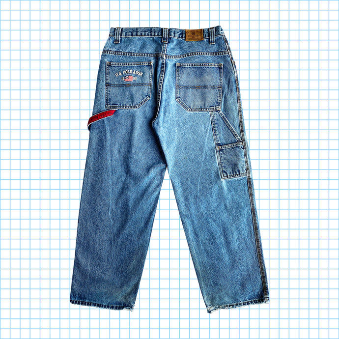 Jeans Polo Carpenter vintage - Taille 32/33 » // Jambe 32 »