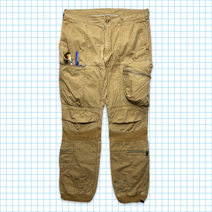 Pantalon cargo articulé multi-poches Polo Ralph Lauren des années 90 - Taille 34/36