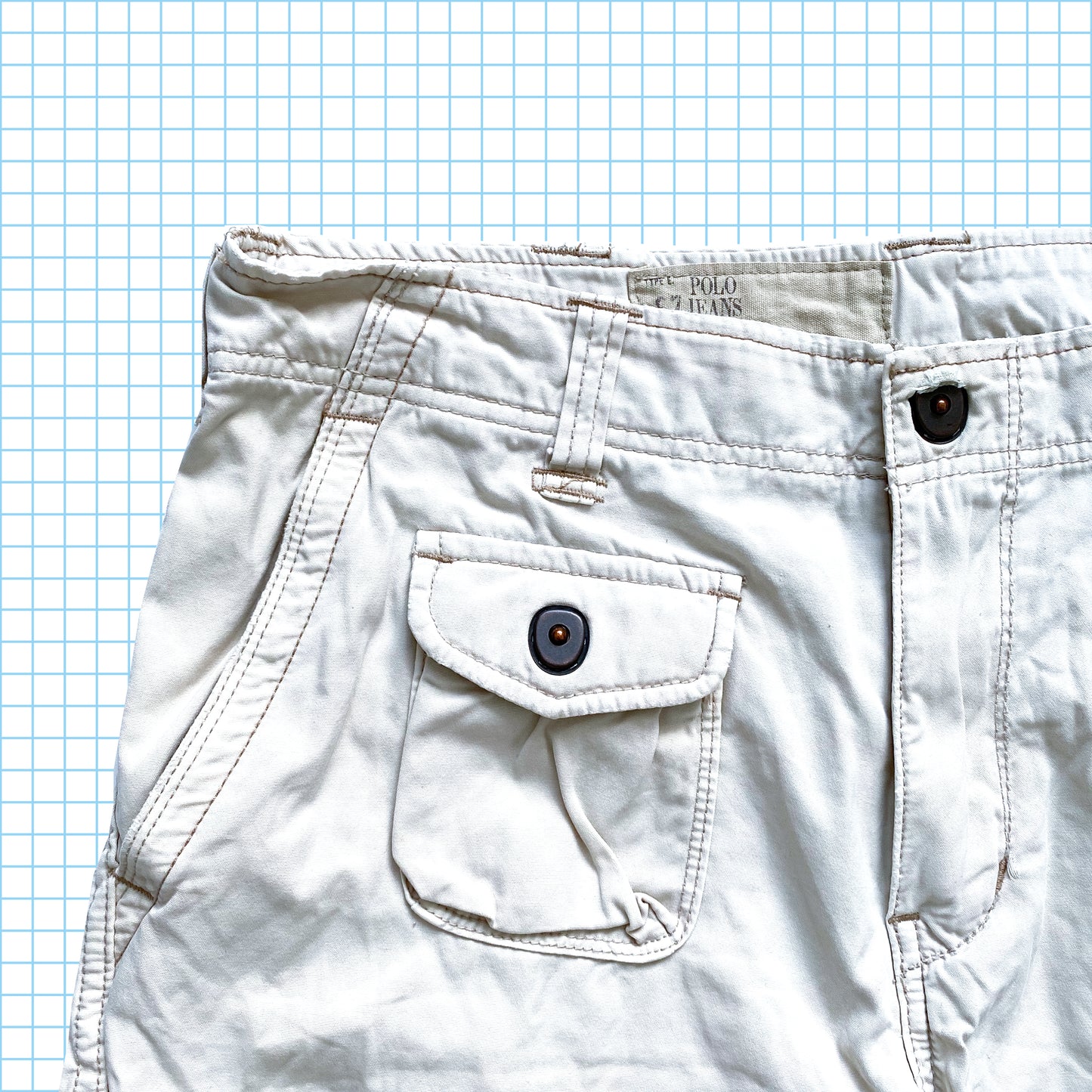 Short Technique Polo Vintage - Moyen