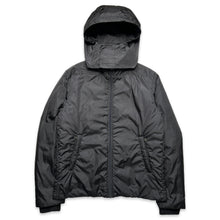 Load image into Gallery viewer, Prada Black Tab Stealth Black Nylon Padded Jacket - Medium / Large