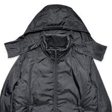 Load image into Gallery viewer, Prada Black Tab Stealth Black Nylon Padded Jacket - Medium / Large