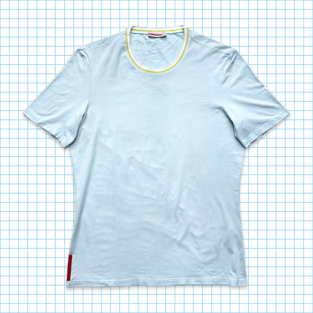 Prada Sport Baby Blue T-Shirt - Small