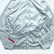 Load image into Gallery viewer, Vintage Prada Sport Pearly Blue Light Weight Nylon Shimmer Jacket - Small / Medium