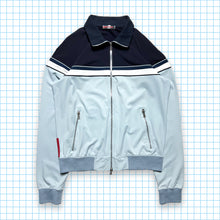 Load image into Gallery viewer, Prada Sport Split Panel Baby Blue/Navy Track Jacket - Medium