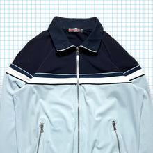 Load image into Gallery viewer, Prada Sport Split Panel Baby Blue/Navy Track Jacket - Medium