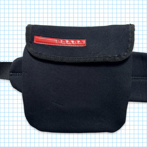 Prada Sport Jet Black Adjustable Belt Bag