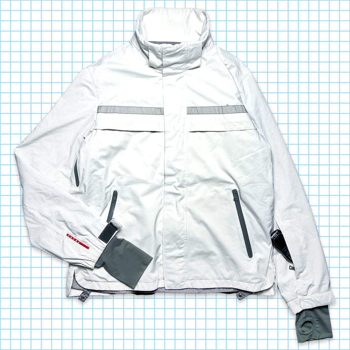 Veste de ski technique Prada Pure White - Extra Large