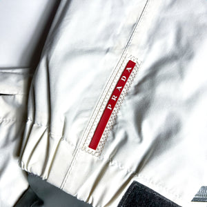 Prada Pure White Technical Ski Jacket - Extra Large