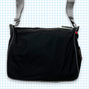 Vintage Prada Sport Black Stash Pocket Side Bag