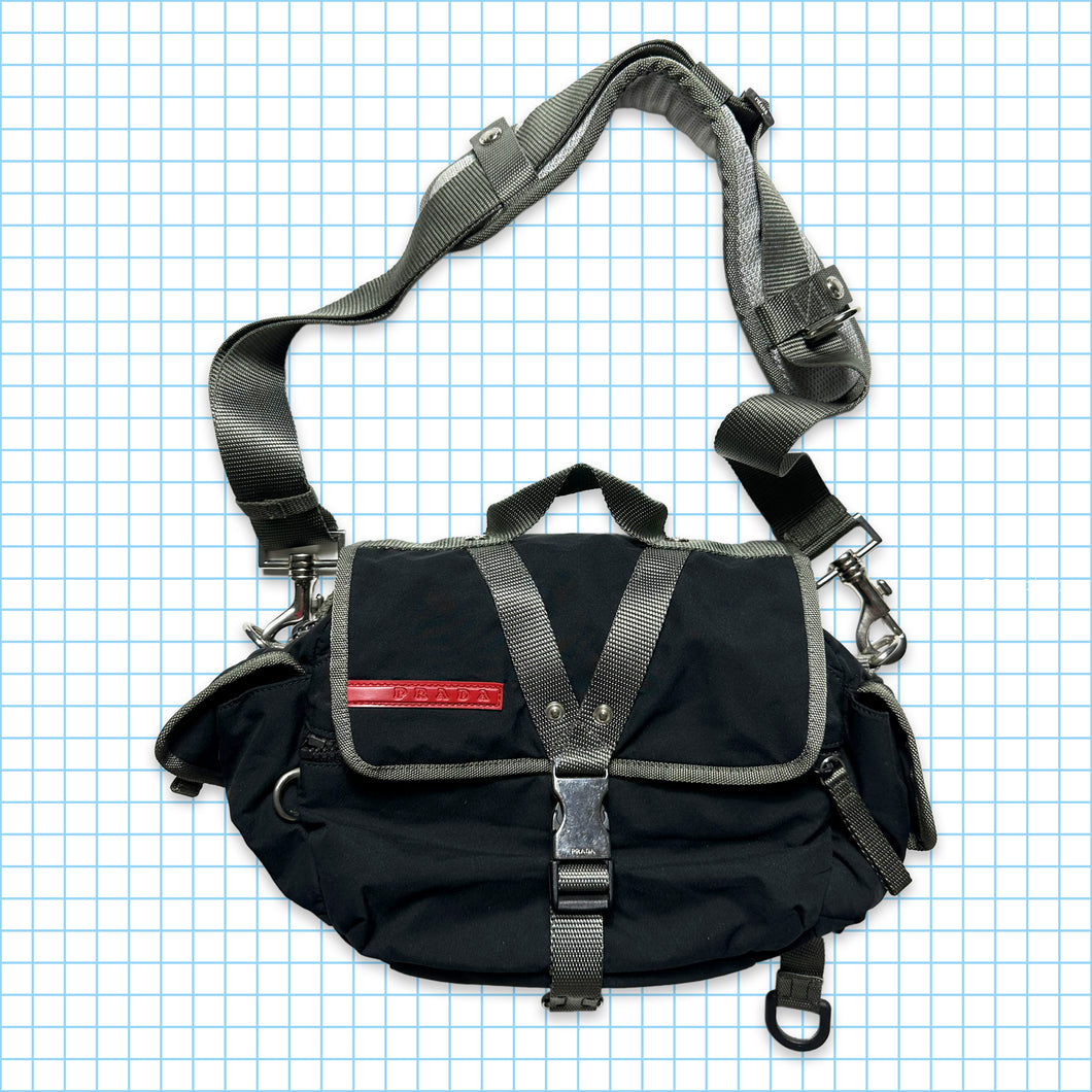 Prada Sport Bondage Strap Cross Body/Shoulder Bag