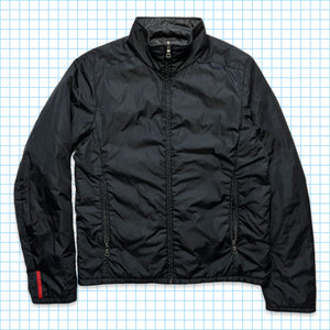 Prada Sport Black/Slate Grey Reversible Jacket - Small / Medium