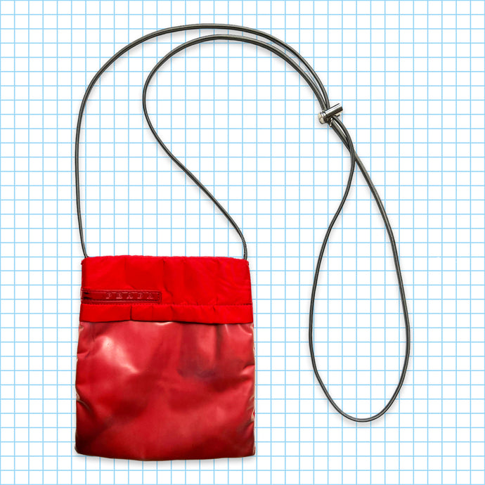 Prada Sport Mini sac latéral rouge SS99'