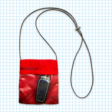 Load image into Gallery viewer, Prada Sport Red Mini Side Bag SS99&#39;