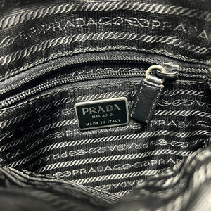 Vintage Prada Sport Black Canvas Side Bag SS99’