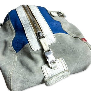 Prada Sport Leather/Brushed Suede Carryall Bag