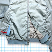 Load image into Gallery viewer, Prada Sport Baby Blue/Turquoise Bomber Jacket - Large