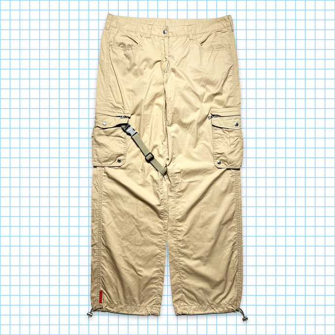 Pantalon Prada Sport Bondage du début des années 00 - Taille 32 »