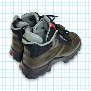 Early 00's Prada Sport Astro Leather Walking Boot - UK8 / US9