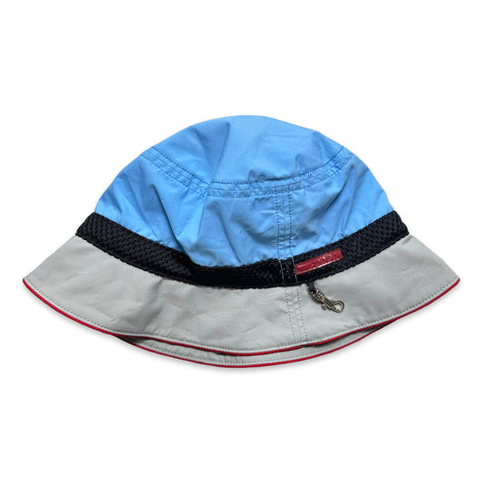 Chapeau bob passepoilé Prada Sport