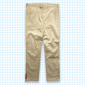 Prada Sport Beige Cotton Pant - 32-34" Waist