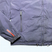 Carica l&#39;immagine nel visualizzatore di Gallery, Prada 2in1 Reversible Check/Purple Nylon Jacket - Medium / Large