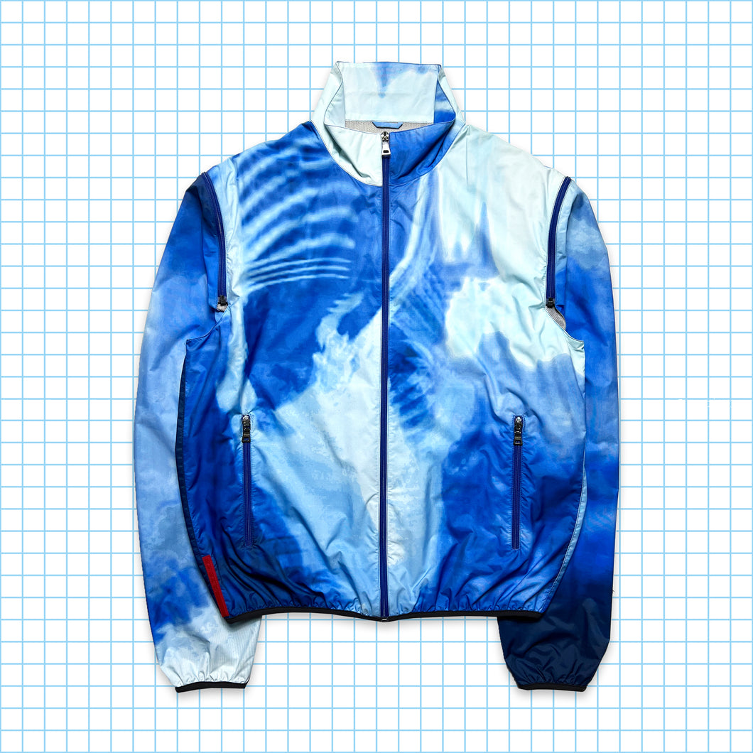 Prada Sport 2in1 Royal Blue Cloud Jacket SS00' - Medium / Large
