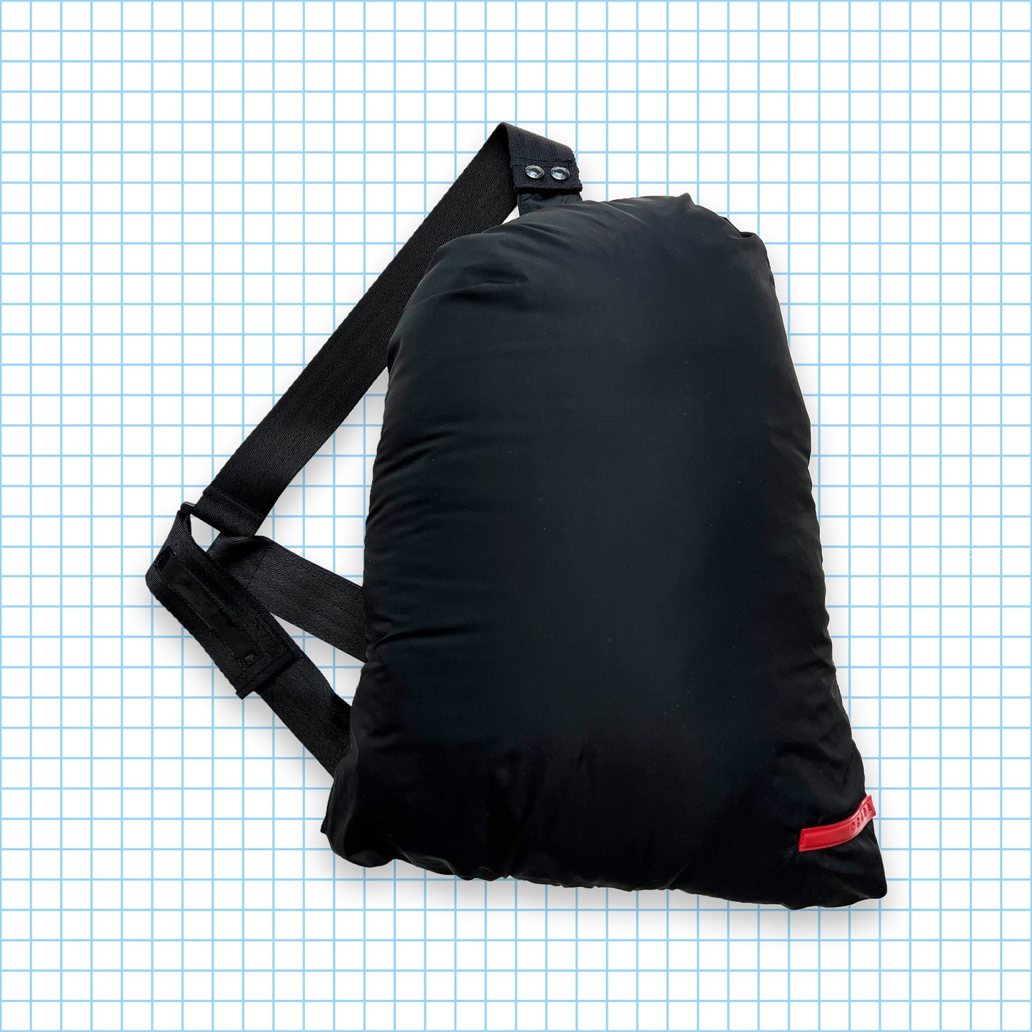 Prada Sport 2in1 Technical Padded Nylon Jacket/Tri-Harness Bag