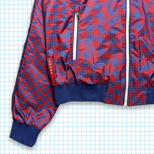 Prada Polka Dot Graphic Shimmer Jacket - Medium