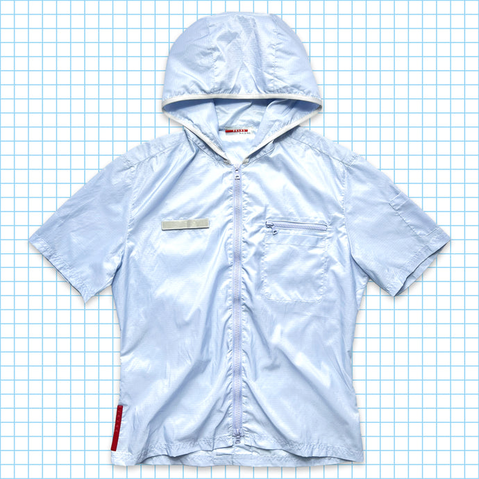 ヴィンテージ プラダ スポーツ フード付きシャツ/ジャケット SS99' - S