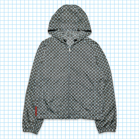Veste Prada Sport Nylon Shimmer à Motif Persan - Moyen