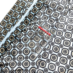 Prada Sport Nylon Shimmer Persian Pattern Print Jacket - Medium