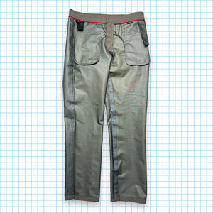 pantalon vintage Prada Sport Gore-Tex kaki - Taille 32 »
