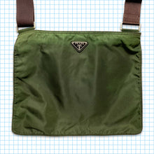 Load image into Gallery viewer, Vintage Prada Milano Green Side Bag
