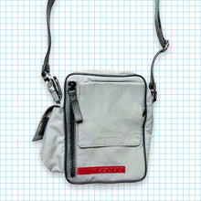 Load image into Gallery viewer, Vintage Prada Sport Light Grey/Blue Multi Pocket Mini Side Bag