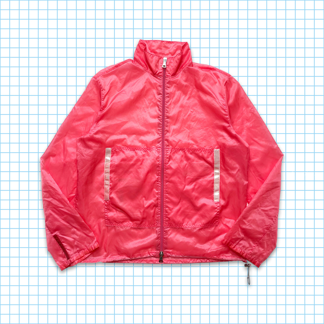 Vintage Prada Sport Semi-Transparent Pink 3M Jacket SS99' - Small / Medium