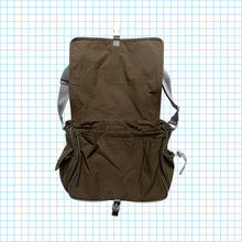 Load image into Gallery viewer, Vintage Prada Sport Khaki Buckled Multi Pocket Side Bag