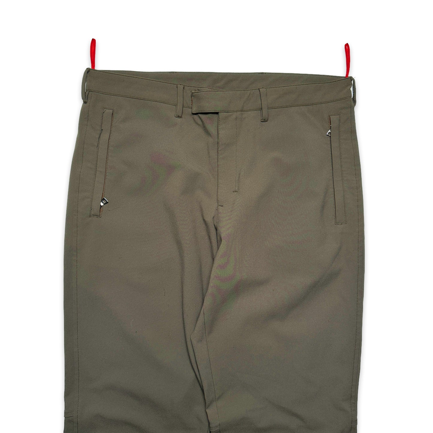 Pantalon kaki en coton Prada Sport - Taille 32"