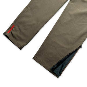 Pantalon kaki en coton Prada Sport - Taille 32"