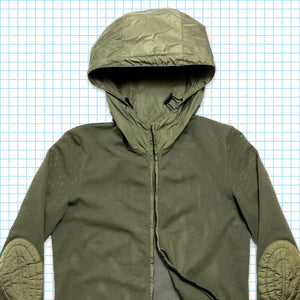 Vintage Prada Sport Mesh / Nylon Hooded Jacket - Extra Small / Small