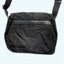 Load image into Gallery viewer, Vintage Prada Milano Black Buckle Side Bag