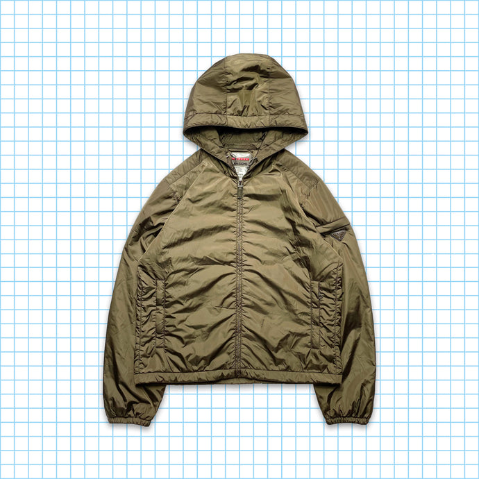 Prada Milano Padded Nylon Down Jacket - Medium