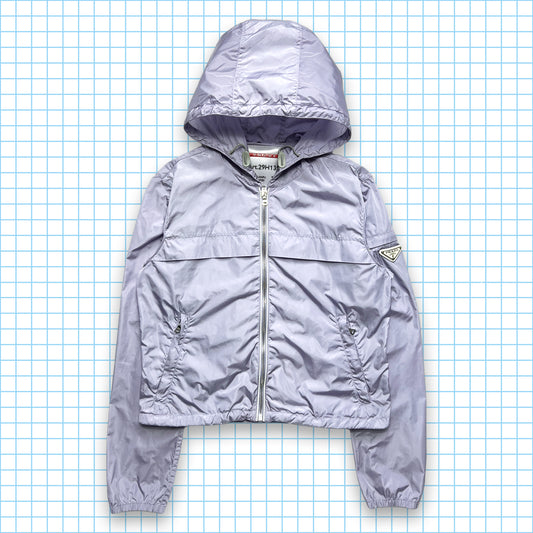 Prada Milano Lilac Nylon Shell - Womens 4 - 8