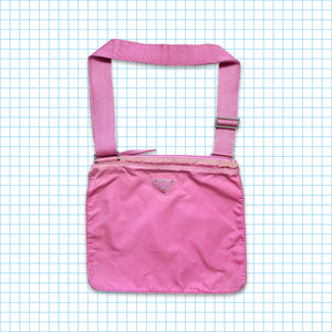 Vintage Prada Milano Pink Tonal Side Bag