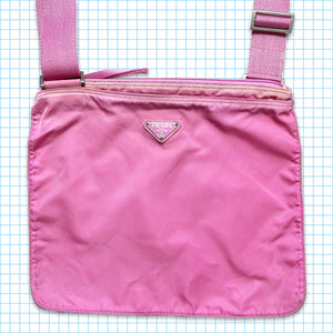 Vintage Prada Milano Pink Tonal Side Bag