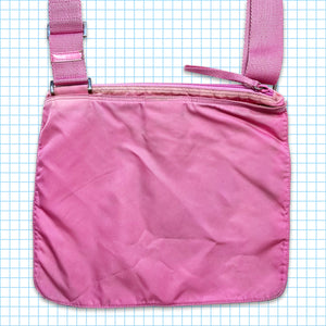 ヴィンテージ プラダ ミラノ ピンク同系色サイド バッグ