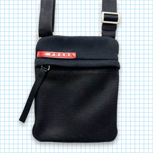 Load image into Gallery viewer, Prada Sport Black/Grey Mesh Mini Side Bag